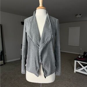 Elegant Charcoal Women's Blazer